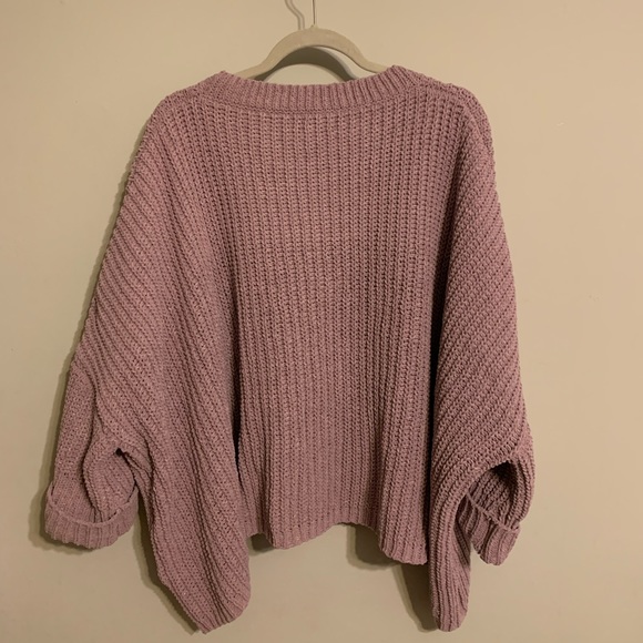 OVERSIZED PICO SWEATER - Picture 2 of 4